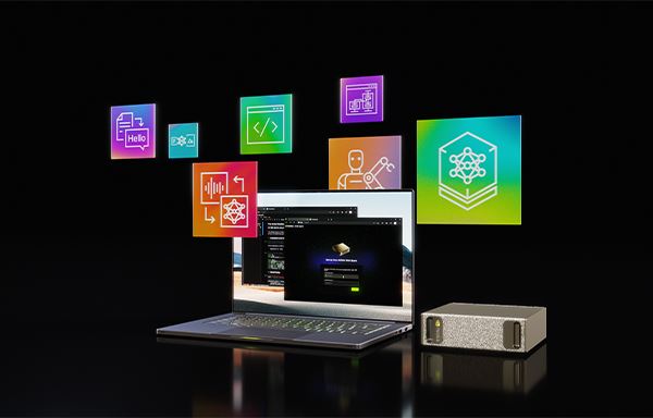 GDX supercomputer on top of table